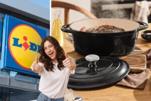 lidl rostiera in ghisa rossa