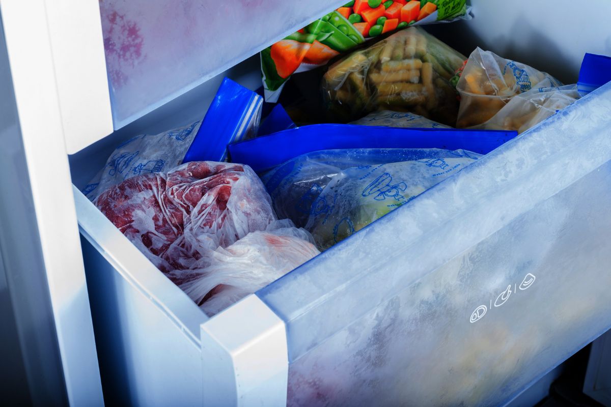 freezer di casa alla temperatura ideale